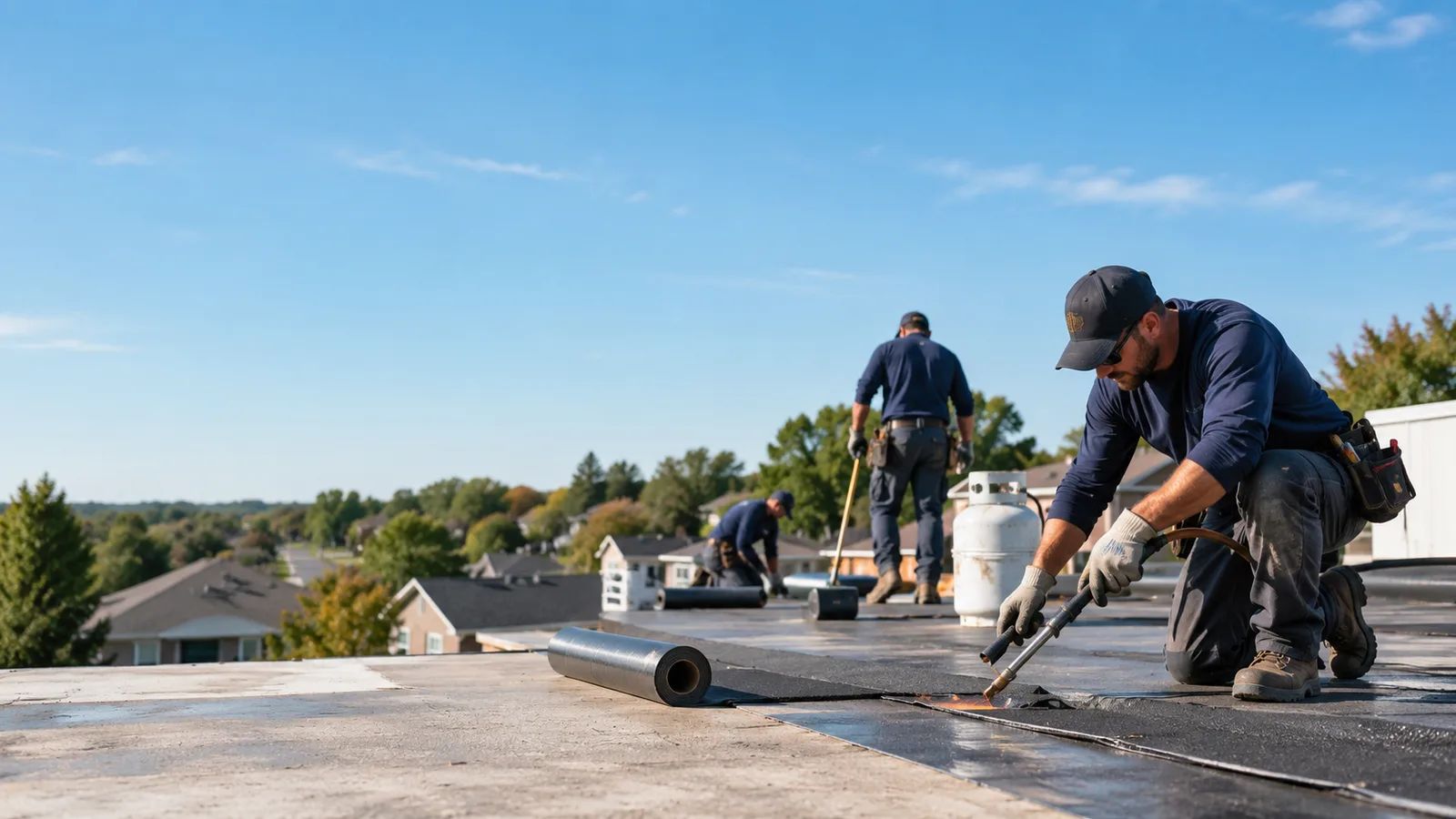 Flat Roof Leak Repair providers in Spangler, PA